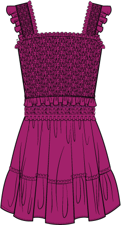Girls Zoe Dress CHANGE OF SCENERY – Change of Scenery