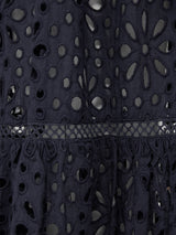Lauren Coverup Dress Seaside Eyelet Black