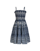 Girls Lila Dress In Tivara Ikat