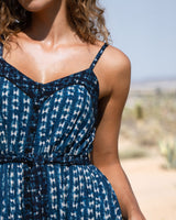 Addyson Dress In Denim Tides