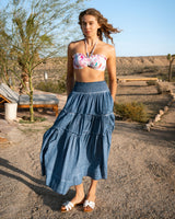 Charlie Skirt In Stonewash