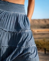 Charlie Skirt In Stonewash
