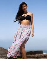 Alexis Top + Taryn Bottom In Black Texture