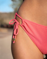 Alexis Top + Taryn Bottom In Hibiscus Metallic