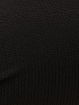 Melissa Top + Hi Waist Hi Leg Bottom in Black Texture
