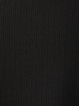 Cindy Top + Ring Trim Bottom in Black Texture