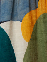Jenni Skirt In Carta Colorblock