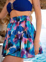 Izzy Skirt Giverny Gardens Metallic