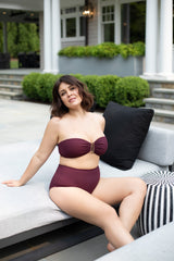 Classic High Waist Bottom Auburn Texture