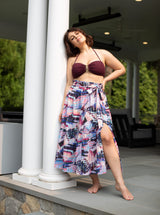 Cindy Swim Top Auburn Texture