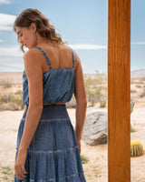Charlie Skirt In Stonewash