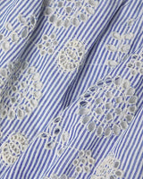 Dani Top In Sky/Natural Eyelet