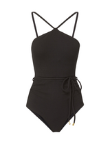 Daphne One Piece Black Texture