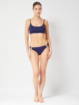 Camilla Ring Bottom Navy Satin