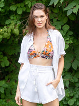 Michelle Top + Vicki Shorts Set in Fresh White