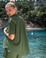 Michelle Shirt In Olive