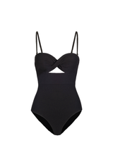 Ella One Piece Black Texture