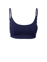 Erika Top Navy Satin