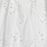 Dani Top + Charlie Skirt Set In Fresh White Eyelet