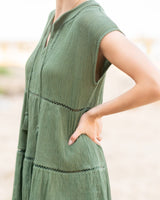 Gari Dress Olive