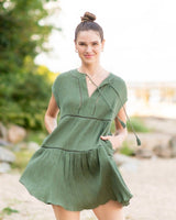 Gari Dress Olive