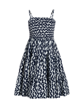Girls Lila Dress In Elysia Waves