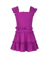 Girls Zoe Dress In Plum