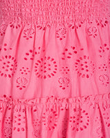 Girls Kayla Skirt Set In Hibiscus Eyelet