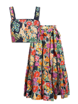 Ilyssa Top + Jenni Skirt Set In Gardenia