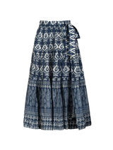 Jenni Skirt In Tivara Ikat