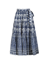Jenni Skirt In Tivara Ikat