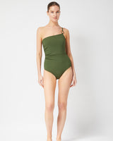 Kara One Piece Olive Texture