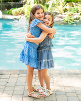 Girls Kayla Skirt Set In Meridien Breeze