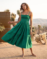 Kristen Dress Emerald