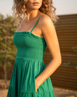 Kristen Dress Emerald