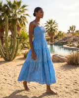 Kristen Dress In Meridien Breeze