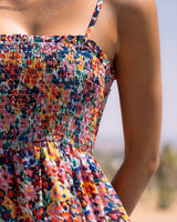 Kristen Dress In Painted Petals
