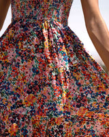 Kristen Dress In Painted Petals