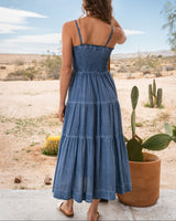Kristen Dress In Stonewash