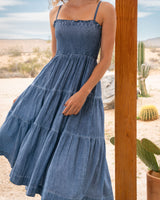 Kristen Dress In Stonewash