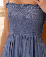 Kristen Dress In Stonewash