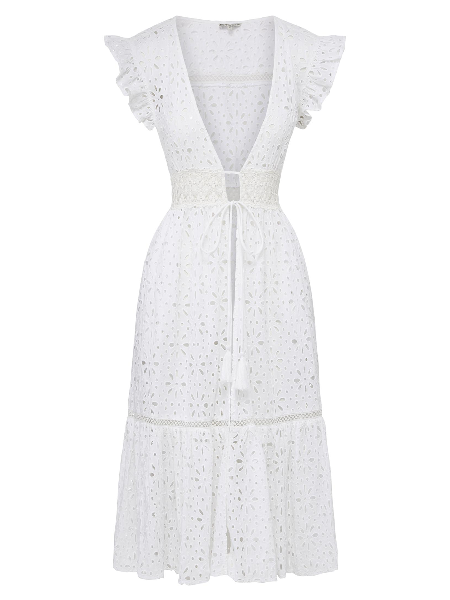 Lauren Coverup Dress in Fresh White | CHANGE OF SCENERY  Change of Scenery