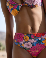 Classic Midrise Bottom In Zinnia Fields