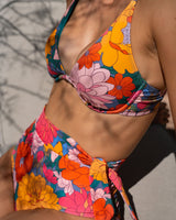 Leah Top In Zinnia Fields