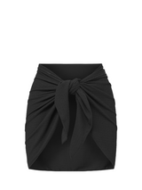 Liv Sarong In Black Texture