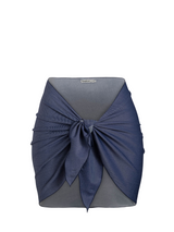 Liv Sarong In Indigo Twill