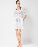 Kelly Dress Fresh White Seaside Eyelet