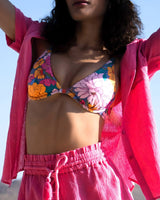 Michelle Top + Vicki Shorts Set in Hibiscus