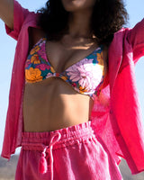 Leah Top + Classic Midrise Bottom in Zinnia Fields