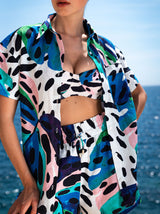 Michelle Shirt In Palm Island
